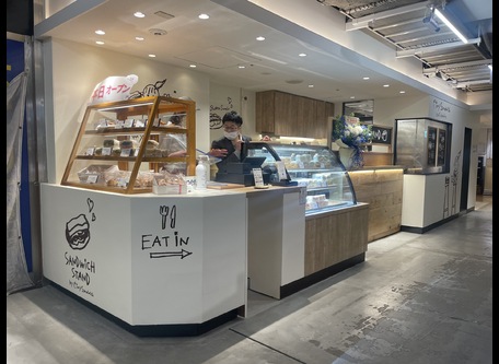 サンドイッチ店舗内装