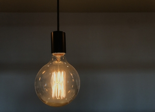 カフェでのコンクリート打ちっぱなし