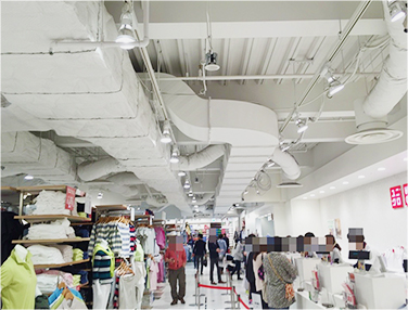 店舗のスケルトン工事